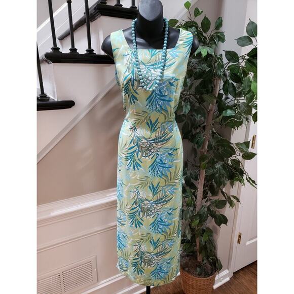 Old Navy Women's Multicolor Polyester Square Neck Sleeveless Long Maxi Dress 8 - Picture 1 of 12